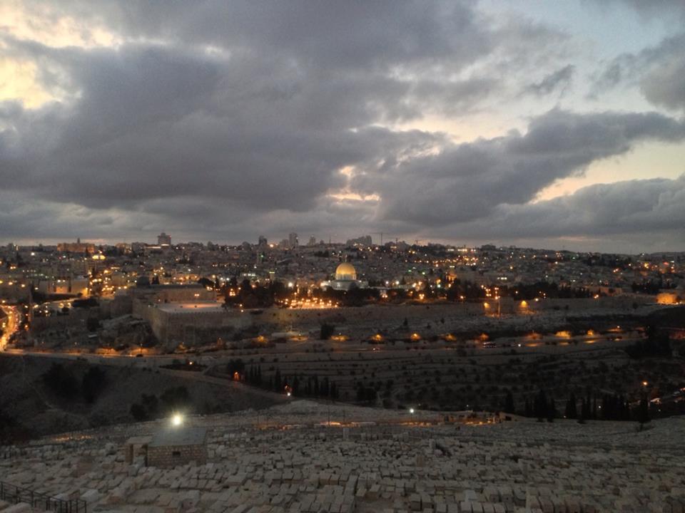 Экскурсия по вечернему Иерусалиму. В вечерний Иерусалим