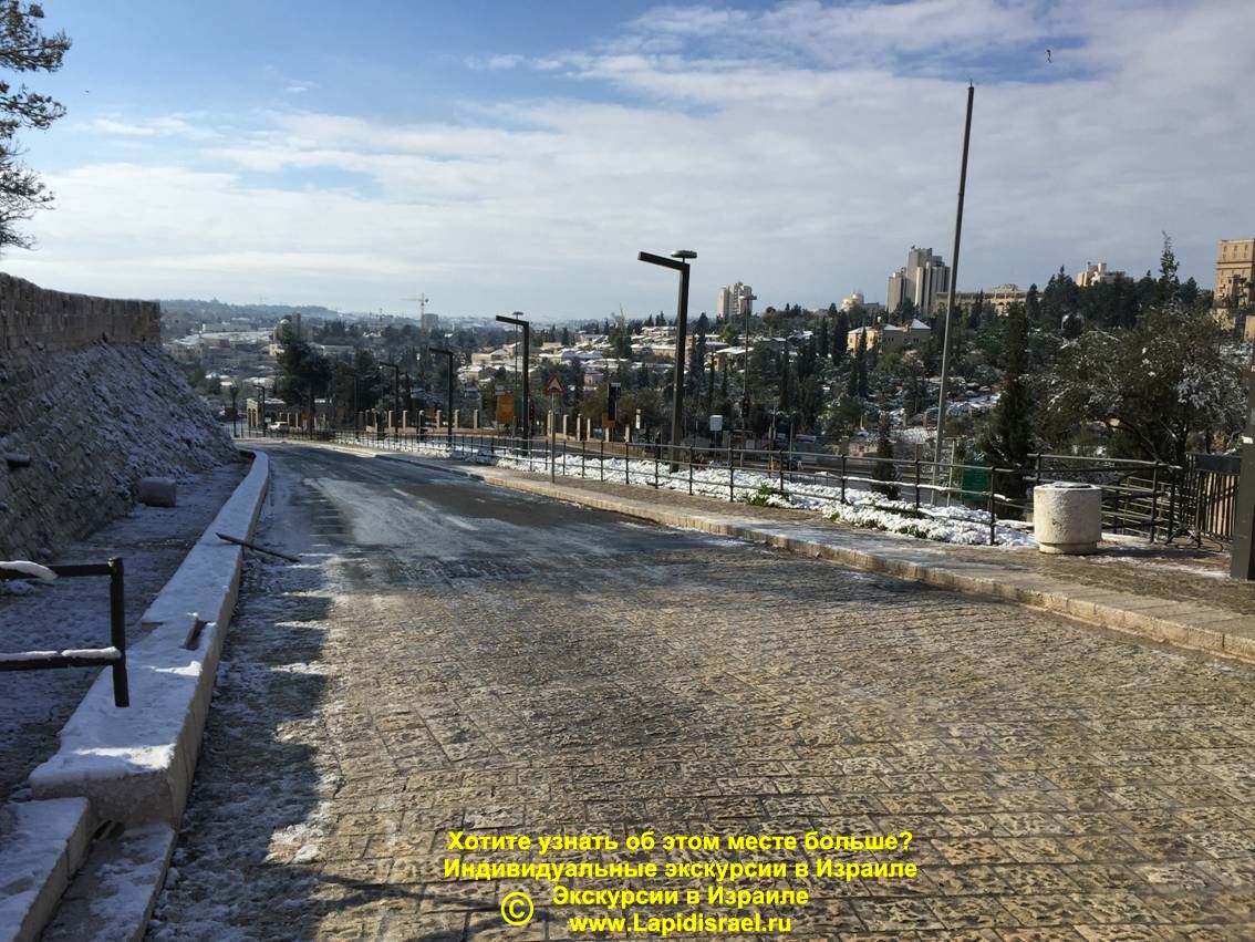 Гиды в Израиле снег в Иерусалиме частные экскурсии в Иерусалиме зимой карта бат-яма на русском