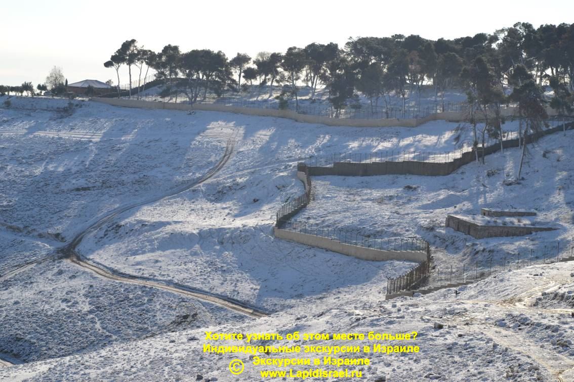 Снег в Израиле экскурсии в иерусалим цены на экскурсии в израиле